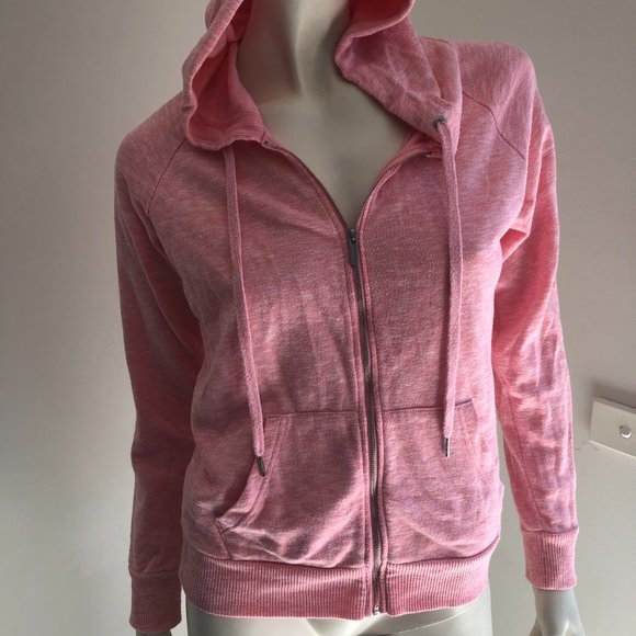 Bonds Pink Zip up Hoodie size Small - Picture 2 of 3